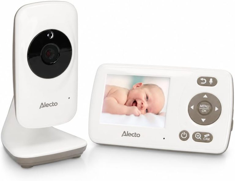 Alecto DVM71 Babyphone avec caméra - Moniteur bébé écran 2,4