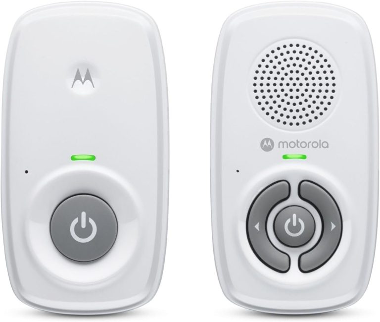 Motorola Nursery AM21, Babyphone Audio DECT, Portée 300 Mètres, Mode Eco